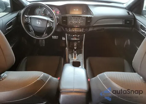 2016 Honda Accord Sport from USA, damaged, VIN 1HGCR2F50GA106374